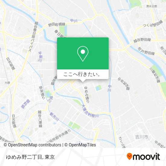 ゆめみ野二丁目地図
