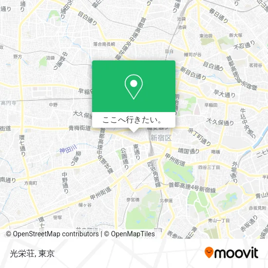 光栄荘地図