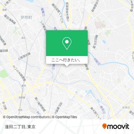 蓮田二丁目地図