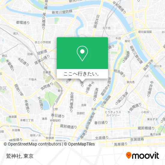 鷲神社地図