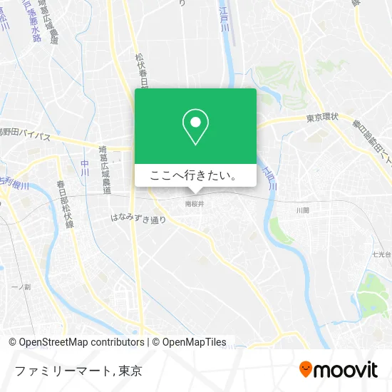 ファミリーマート地図