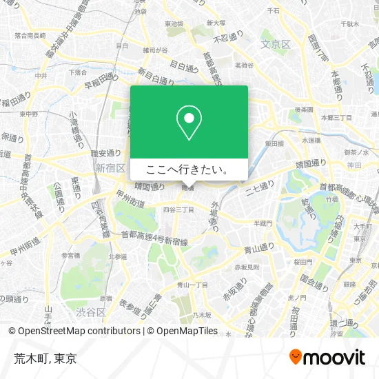 荒木町地図