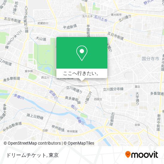 ドリームチケット地図