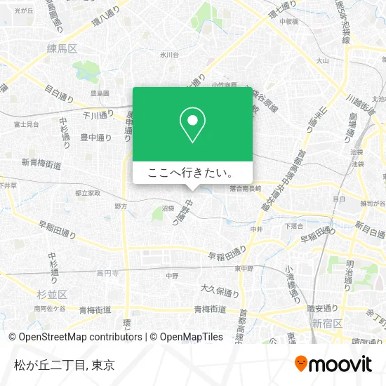 松が丘二丁目地図