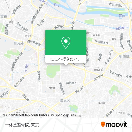 一休堂整骨院地図