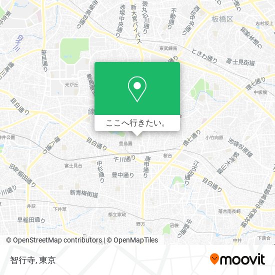 智行寺地図