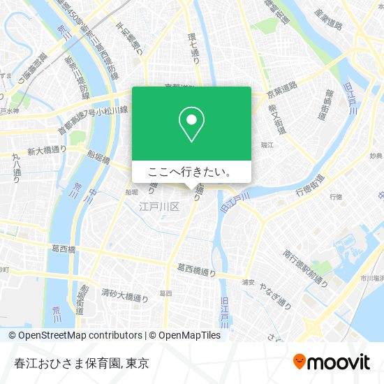 春江おひさま保育園地図