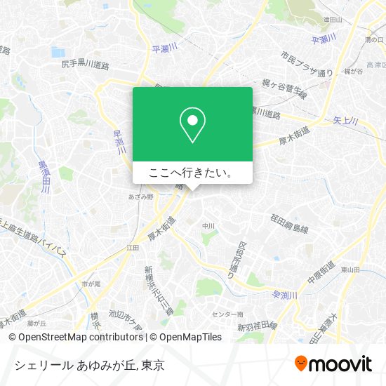 シェリール あゆみが丘地図