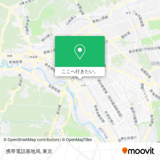 携帯電話基地局地図