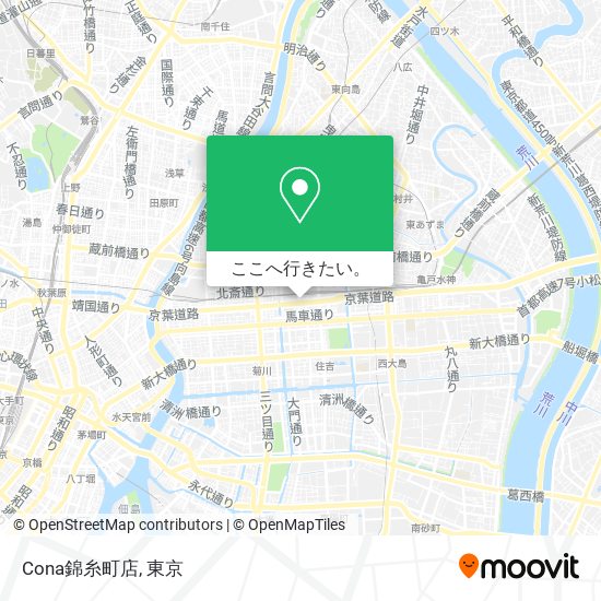 Cona錦糸町店地図