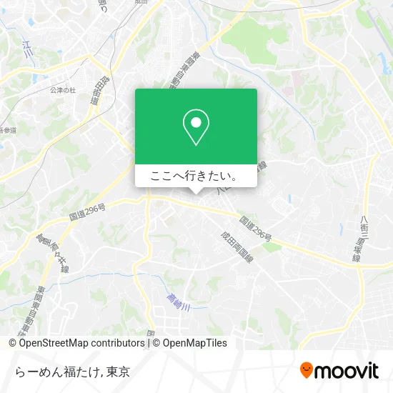らーめん福たけ地図