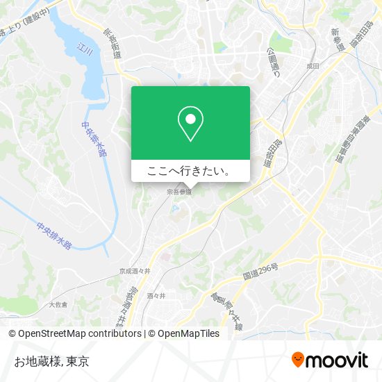 お地蔵様地図