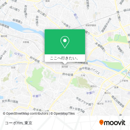 コーポYm地図