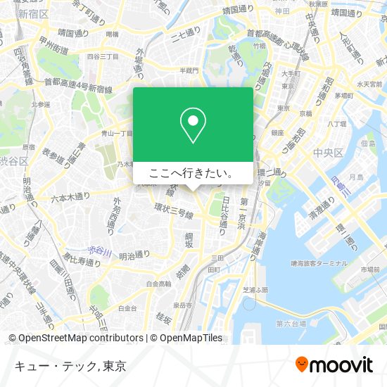 キュー・テック地図