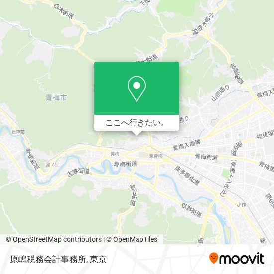 原嶋税務会計事務所地図