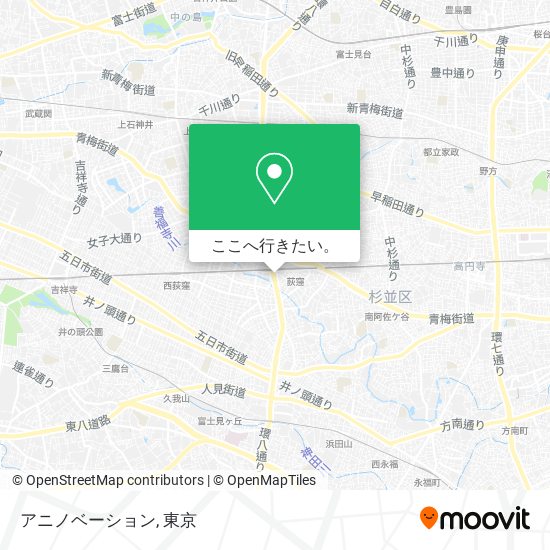 アニノベーション地図