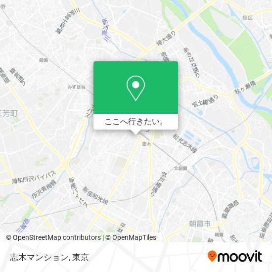 志木マンション地図