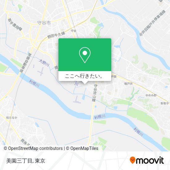 美園三丁目地図