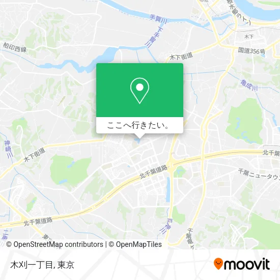 木刈一丁目地図