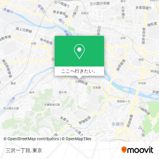 三沢一丁目地図