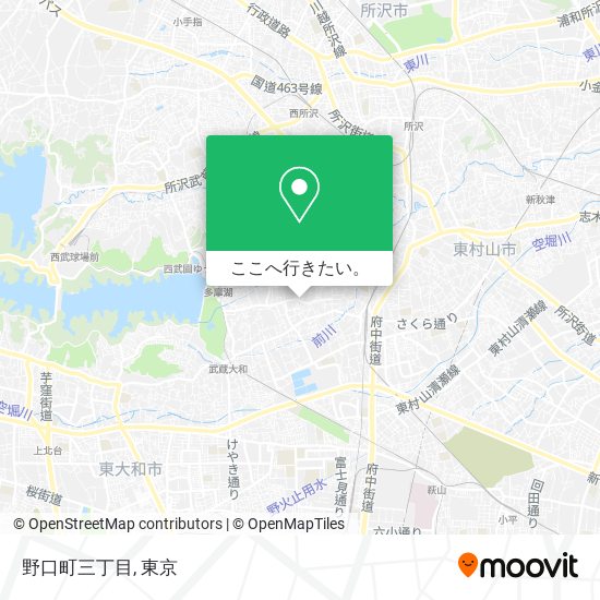 野口町三丁目地図