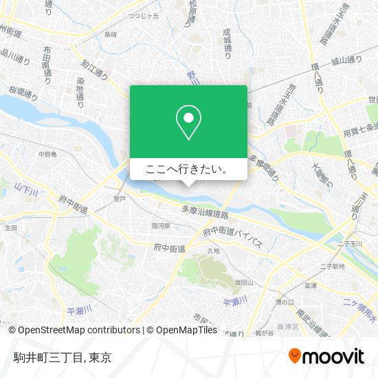 駒井町三丁目地図