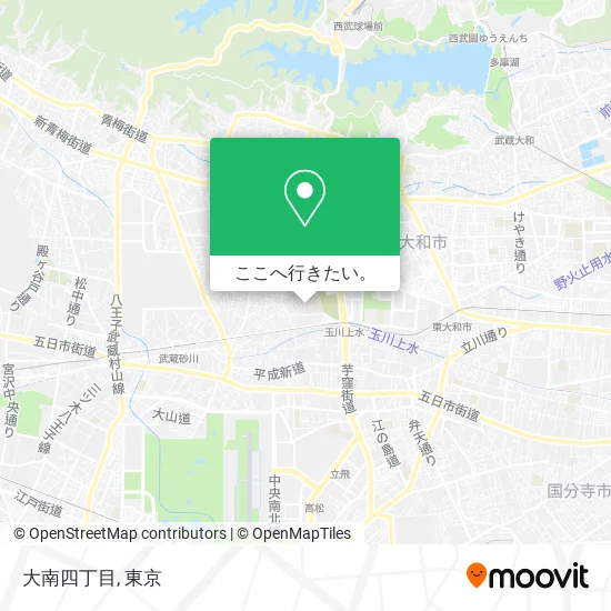大南四丁目地図