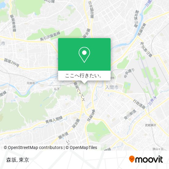 森坂地図