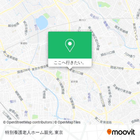 特別養護老人ホーム親光地図