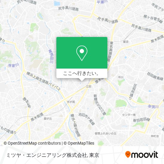 ミツヤ・エンジニアリング株式会社地図