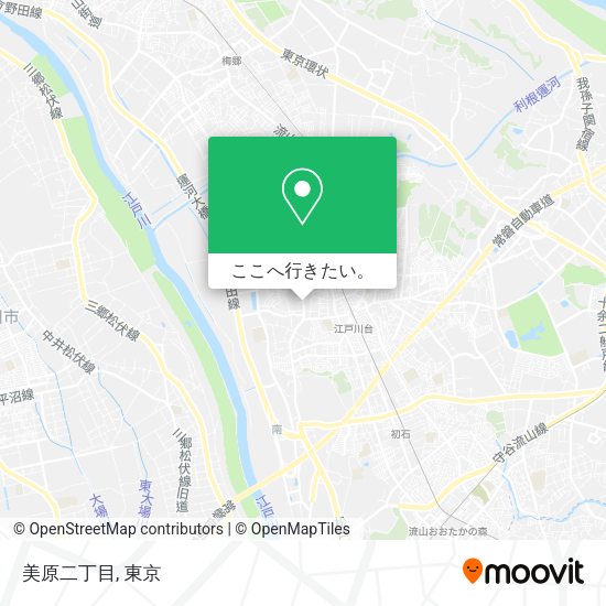 美原二丁目地図