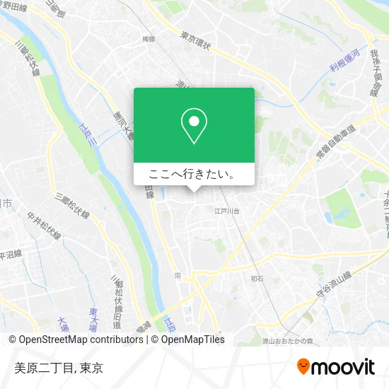 美原二丁目地図