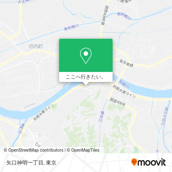 矢口神明一丁目地図