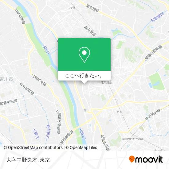 大字中野久木地図
