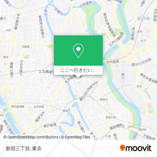 新宿三丁目地図