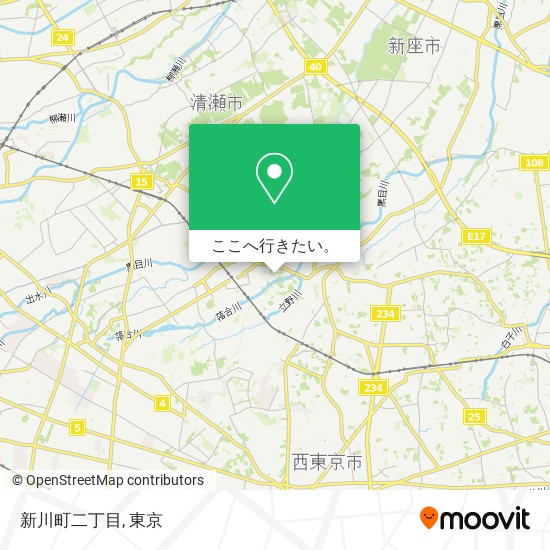 新川町二丁目地図