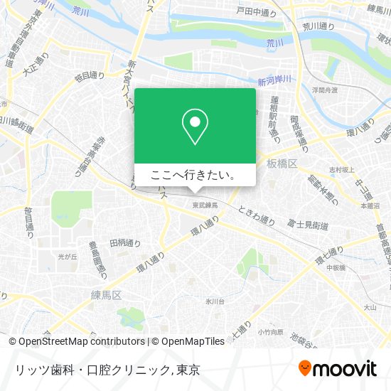 リッツ歯科・口腔クリニック地図