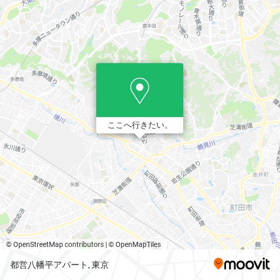 都営八幡平アパート地図