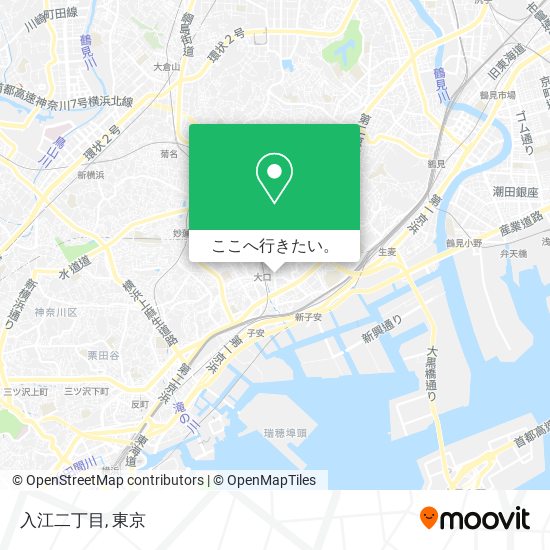 入江二丁目地図
