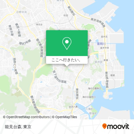 能見台森地図