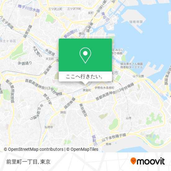 前里町一丁目地図