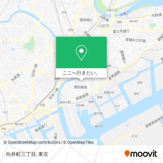 向井町三丁目地図