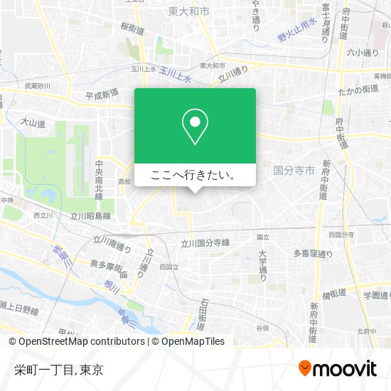 栄町一丁目地図