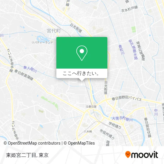 東姫宮二丁目地図
