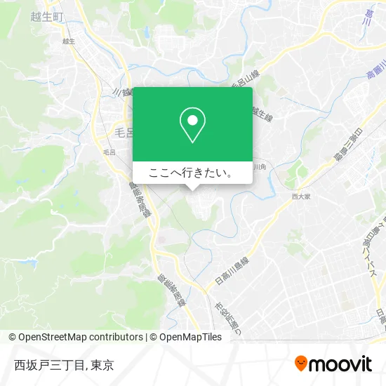西坂戸三丁目地図