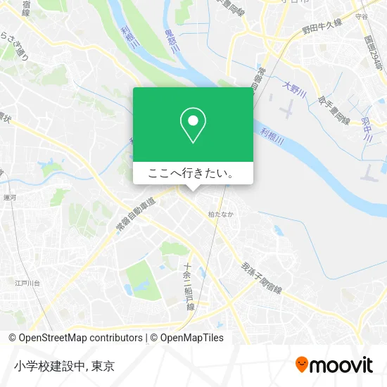 小学校建設中地図