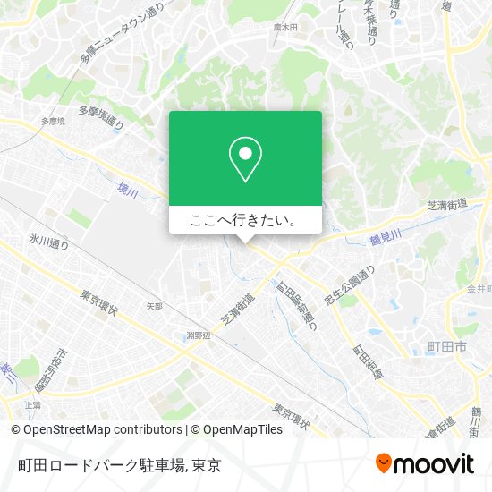 町田ロードパーク駐車場地図