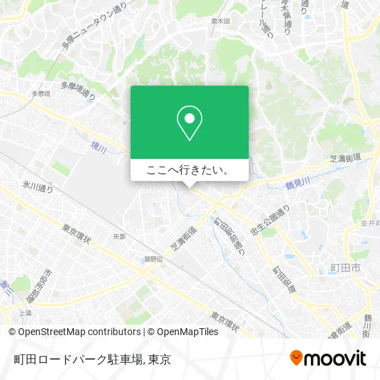 町田ロードパーク駐車場地図