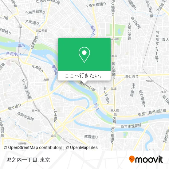 堀之内一丁目地図