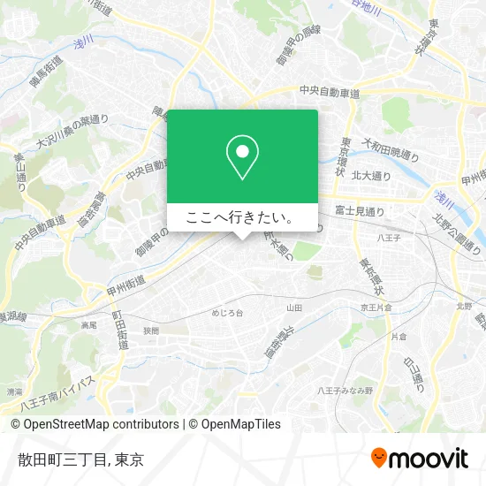 散田町三丁目地図